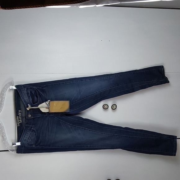 Hippie Laundry- Womens Denim Blue Jeans Skinny SIZE 11 New! - Picture 1 of 8